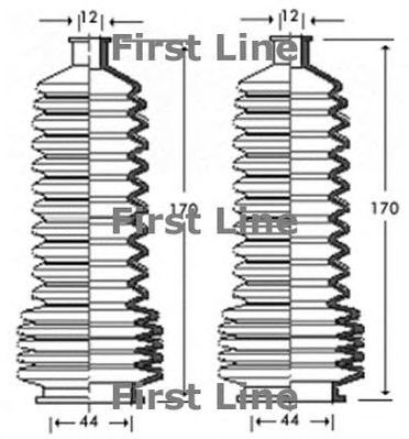 FIRST LINE fsg3251 -  Пыльник, рулевое управление